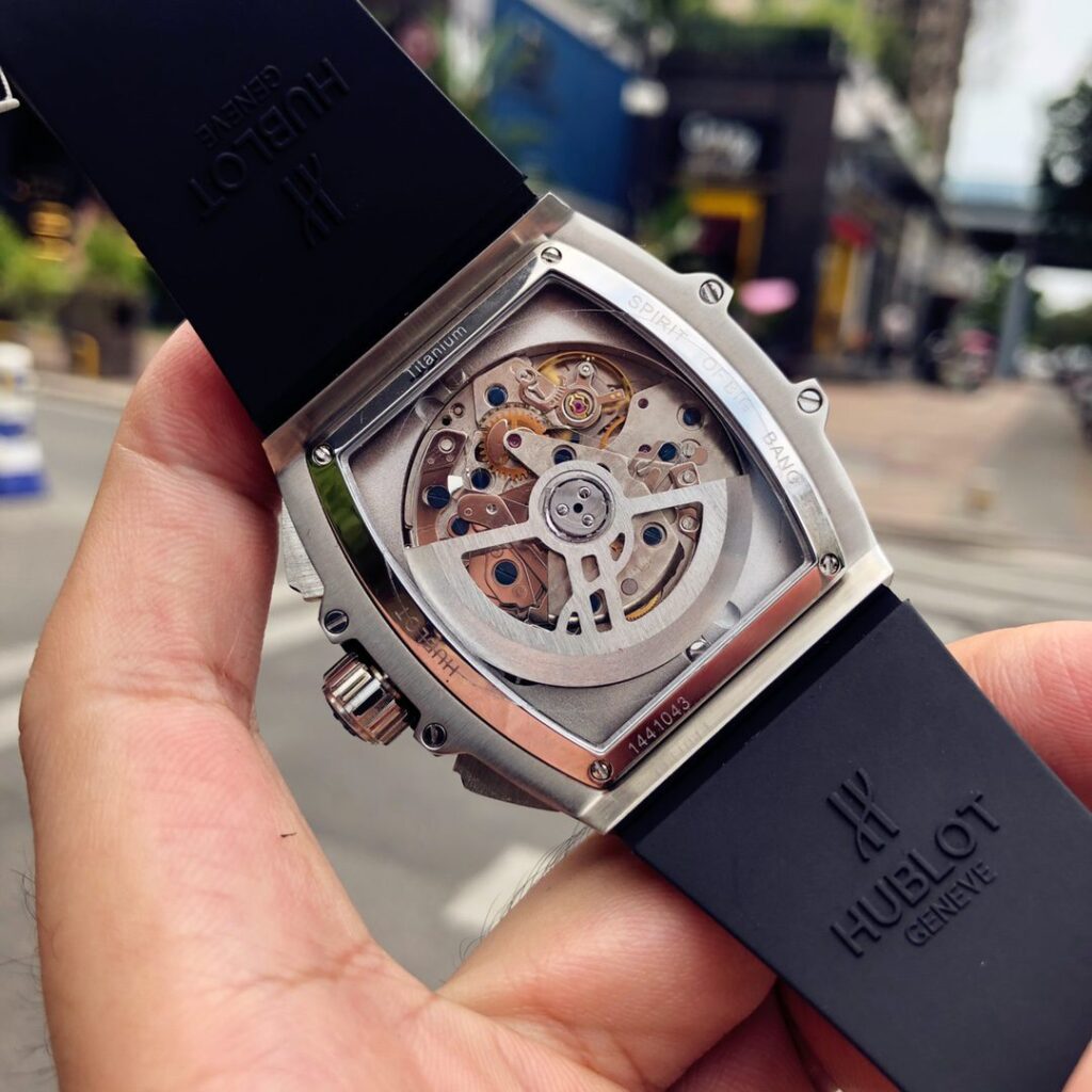 ĐỒNG HỒ HUBLOT BIG BANG UNICO SANG BLEU II TITANIUM REPLICA CAO CẤP HB FACTORY 45MM