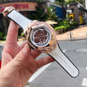 ĐỒNG HỒ HUBLOT BIG BANG UNICO SANG BLEU II KING GOLD REPLICA 11 THỤY SỸ 45MM