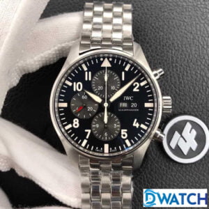 ĐỒNG HỒ IWC PILOT’S IW377710 CHRONOGRAPH REPLICA 11 NAM DÂY KIM LOẠI ZF 41MM