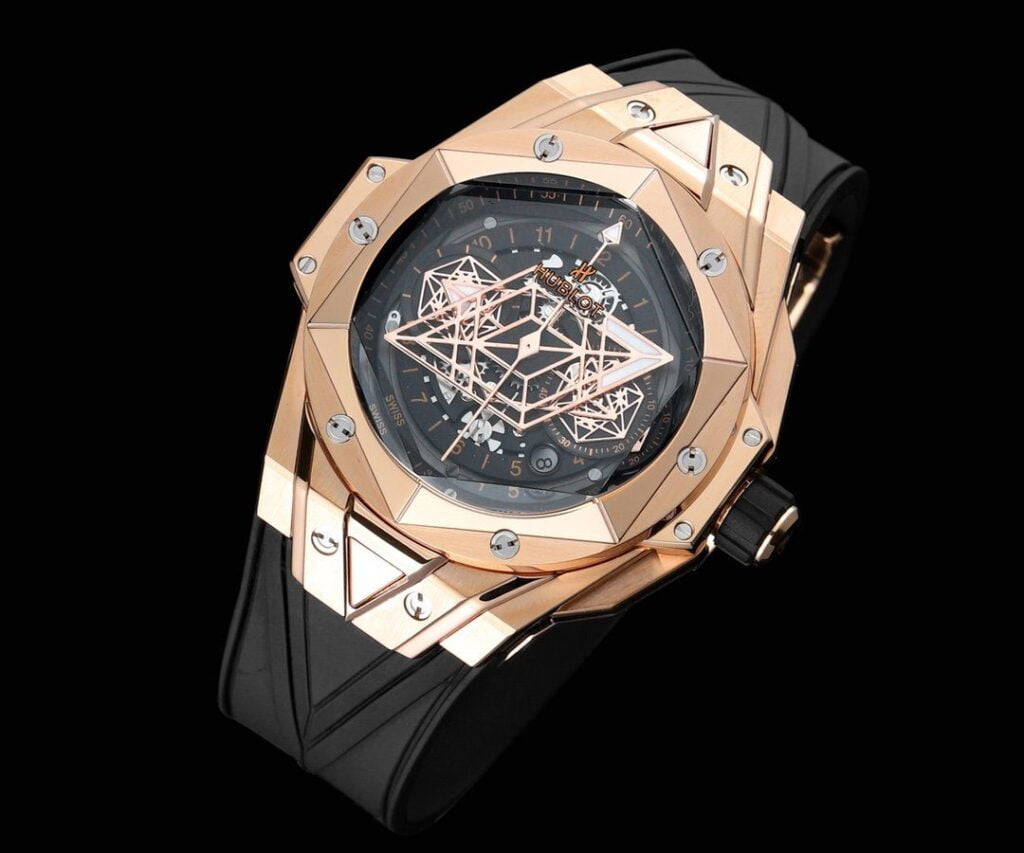 ĐỒNG HỒ HUBLOT BIG BANG SANG BLEU II 418.OX.1108.RX.MXM19 REPLICA 11