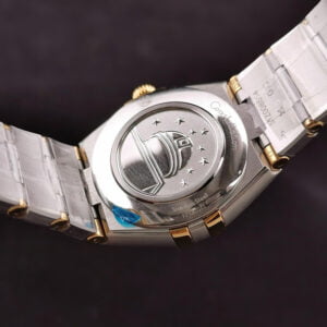 dong ho nu omega constellation mat vang dinh da replica 28mm 4 1