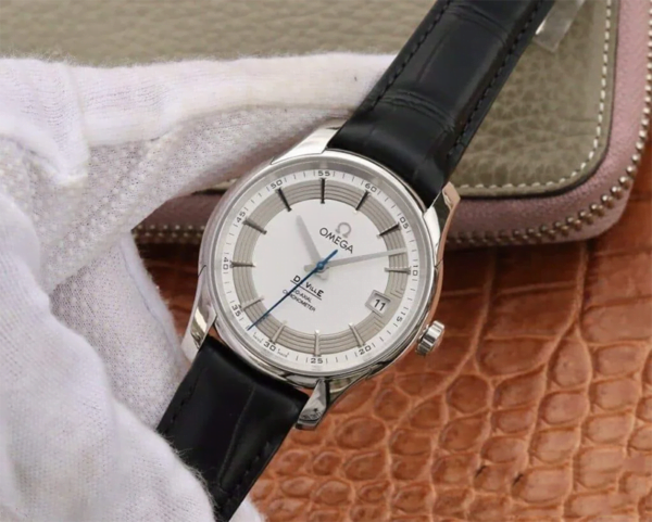 dong ho omega de ville day da ca sau replica 40mm 2