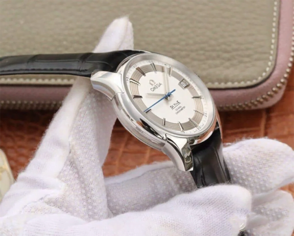 dong ho omega de ville day da ca sau replica 40mm 3