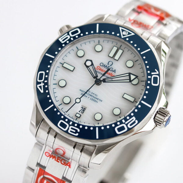 dong ho omega seamaster chu de the van hoi day thep replica 42mm 2