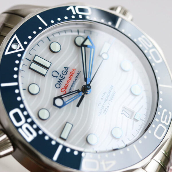 dong ho omega seamaster chu de the van hoi day thep replica 42mm 3