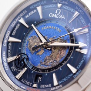 dong ho omega seamaster mtawj mau xanh replica 435mm 5