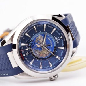 dong ho omega seamaster mtawj mau xanh replica 435mm 6