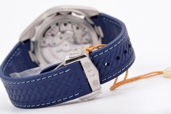 dong ho omega seamaster mtawj mau xanh replica 435mm 7