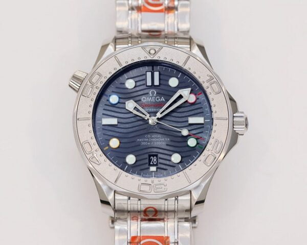 dong ho omega seamaster phien ban dac biet day thep replica 42mm 1