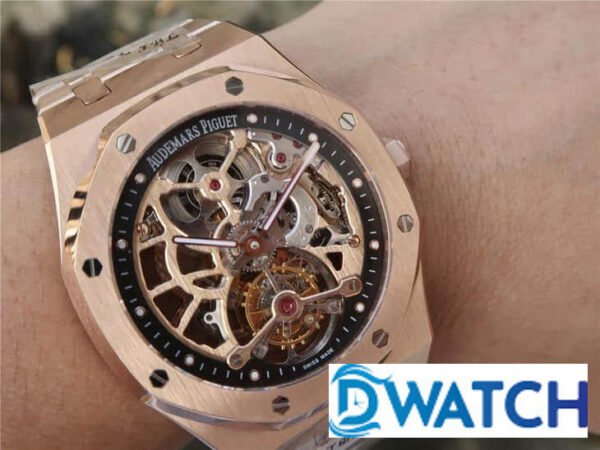 ĐỒNG HỒ NAM AUDEMARS PIGUET ROYAL OAK ROSE GOLD REPLICA 11 26518 41MM