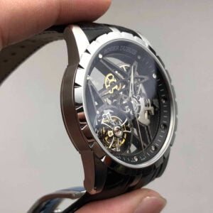 ĐỒNG HỒ NAM ROGER DUBUIS EXCALIBUR TOURBILLON REPLICA CAO CẤP RDDBEX0393 42MM