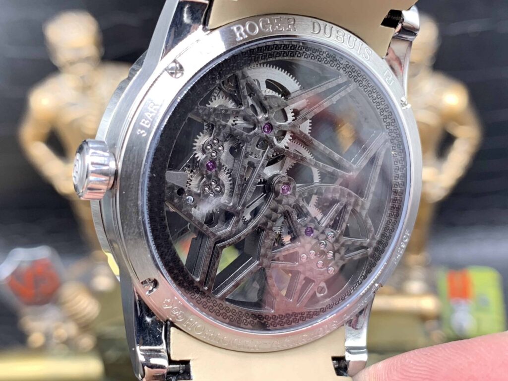 Đồng Hồ Nam Roger Dubuis Excalibur king siêu mỏng Đính Đá RDDBEX0393