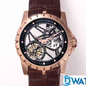 ĐỒNG HỒ NAM ROGER DUBUIS MẶT TRÒN LỘ CƠ XUYÊN THẤU RDDBEX0260 45MM