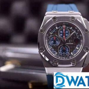 ĐỒNG HỒ NAM AUDEMARS PIGUET ROYAL OFFSHORE 26528 LỘ CƠ DÂY DEO XANH 44MM