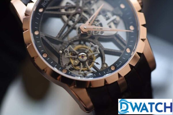 Đồng Hồ Nam Tourbillon Roger Dubuis Excalibur king RDDBEX0392 Lộ Cơ Siêu Chất