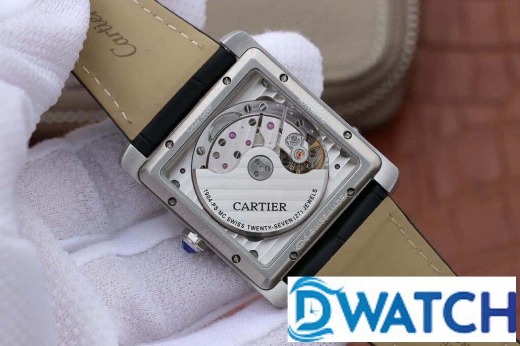 ĐỒNG HỒ NỮ CARTIER " ANDY LAU " CỌC SỐ LA MÃ SANG TRỌNG FAKE 11 34X44MM
