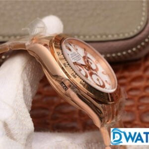 ĐỒNG HỒ CƠ NAM 6 KIM MÀU ROSE GOLD ROLEX DAYTONA CHRONOGRAPH REP 1:1 CAO CẤP 40MM