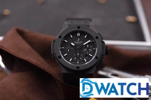 ĐỒNG HỒ NAM HUBLOT BIG BANG DÂY CAO SU ALLBLACK CERAMIC FAKE 44MM