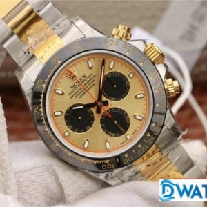 ĐỒNG HỒ NAM MÁY CƠ MÀU DEMI ROLEX DAYTONA CHRONOGRAPH REPLICA 1:1 CAO CẤP 40MM