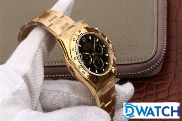 ĐỒNG HỒ NAM ROLEX COSMOGRAPH DAY-TONA 116508 MẶT SỐ ĐEN REPLICA 11 40MM