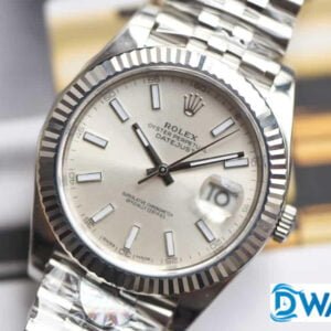 ĐỒNG HỒ NAM MÁY CƠ DÂY KIM LOẠI ROLEX DATEJUST AR FACTORY REPLICA 1:1 CAO CẤP 40MM