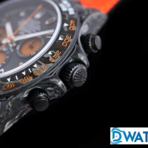 ĐỒNG HỒ ROLEX DAYTONA CHRONOGRAPH CƠ NAM VỎ CARBON REPLICA 1:1 CAO CẤP 40MM