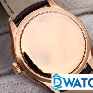 ĐỒNG HỒ ROLEX CELLINI NAM MÁY CƠ DÂY DA MẶT TRẮNG MKS FACTORY REPLICA 1:1 CAO CẤP 39MM