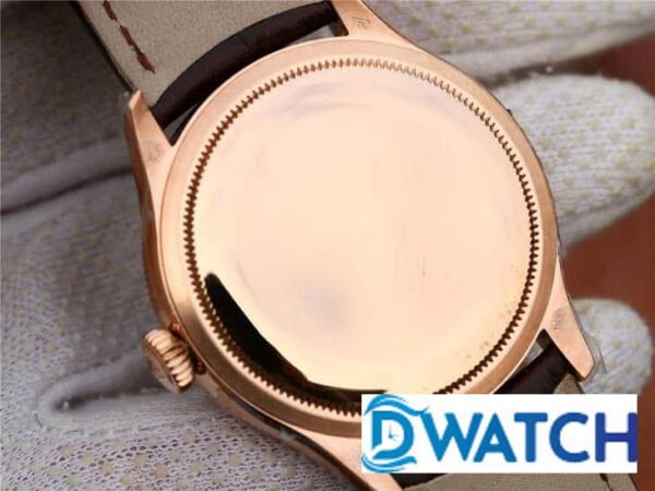 ĐỒNG HỒ CƠ NAM DÂY DA MẶT TRẮNG ROLEX CELLINI MKS FACTORY REPLICA 1:1 CAO CẤP 39MM
