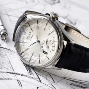 ĐỒNG HỒ NAM MÁY CƠ DÂY DA ĐEN ROLEX CELLINI REPLICA 1:1 CAO CẤP 39MM