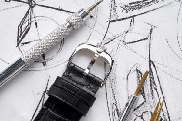 ĐỒNG HỒ NAM MÁY CƠ DÂY DA ĐEN ROLEX CELLINI REPLICA 1:1 CAO CẤP 39MM