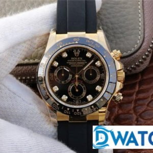 ĐỒNG HỒ CƠ NAM DÂY CAO SU ROLEX DAYTONA CHRONOGRAPH REPLICA 1:1 CAO CẤP 40MM