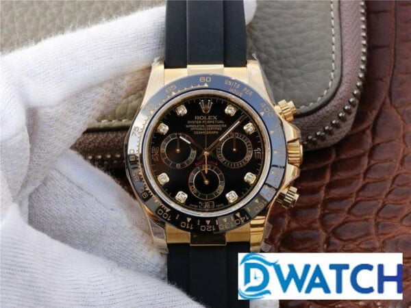 ĐỒNG HỒ CƠ NAM DÂY CAO SU ROLEX DAYTONA CHRONOGRAPH REPLICA 1:1 CAO CẤP 40MM