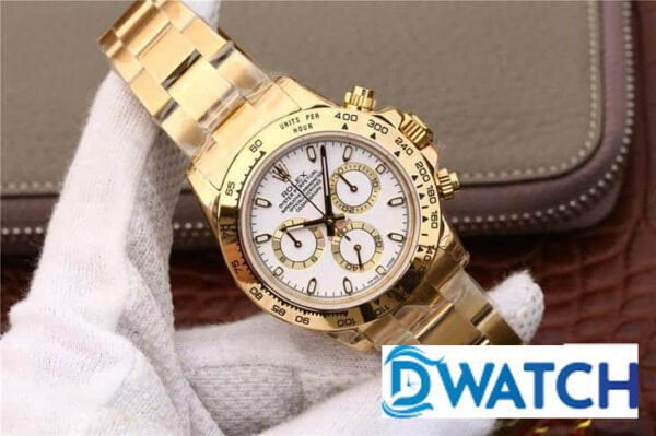 ĐỒNG HỒ ROLEX DAYTONA CHRONOGRAP NAM MÁY CƠ 6 KIM REPLICA 1:1 CAO CẤP 40MM