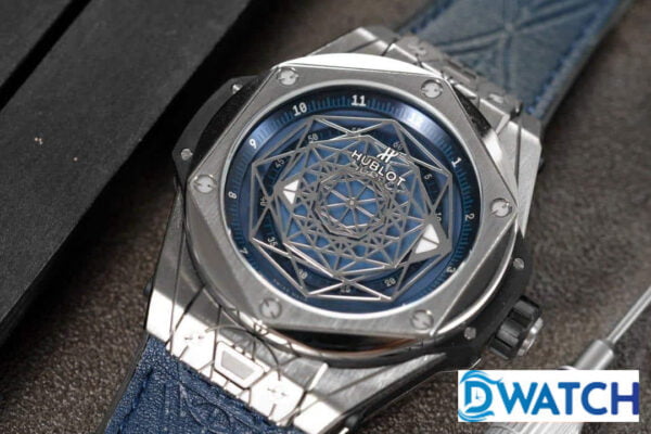 ĐỒNG HỒ HUBLOT CƠ NAM HUBLOT BIG BANG SANG BLEU REPLICA 1:1 CAO CẤP 45MM