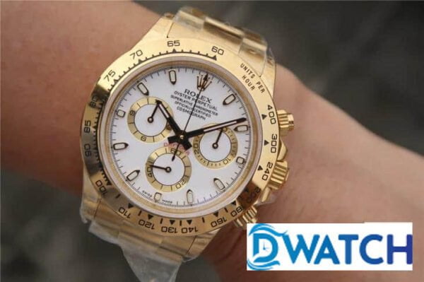 ĐỒNG HỒ ROLEX DAYTONA CHRONOGRAP NAM MÁY CƠ 6 KIM REPLICA 1:1 CAO CẤP 40MM