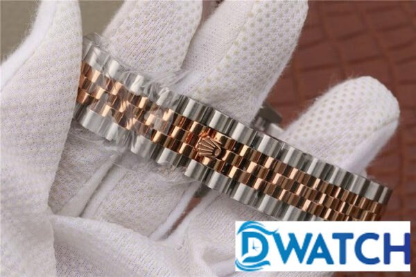 ĐỒNG HỒ NAM ROLEX DATEJUST 116234 NIỀNG TRƠN ROSE GOLD REPLICA 11 36MM