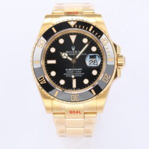 ĐỒNG HỒ CƠ NAM MẶT ĐEN ROLEX SUBMARINER EW FACTORY REPLICA 1:1 41MM