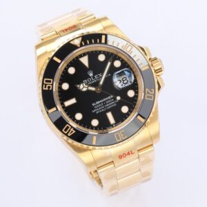 ĐỒNG HỒ CƠ NAM MẶT ĐEN ROLEX SUBMARINER EW FACTORY REPLICA 1:1 41MM