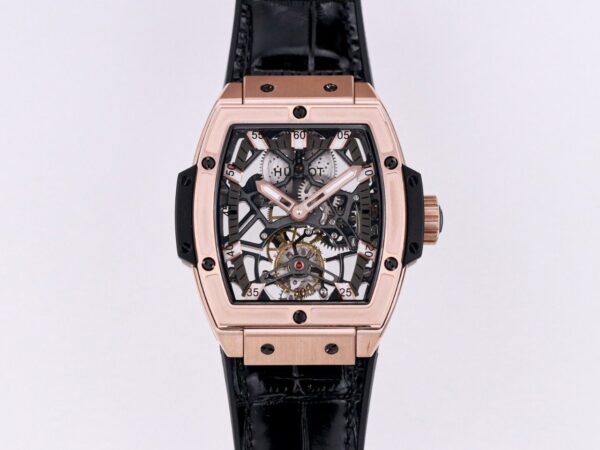 ĐỒNG HỒ NAM HUBLOT SPIRIT OF BIG BANG TOURBILON KING GOLD REPLICA 1:1 CAO CẤP 45MM