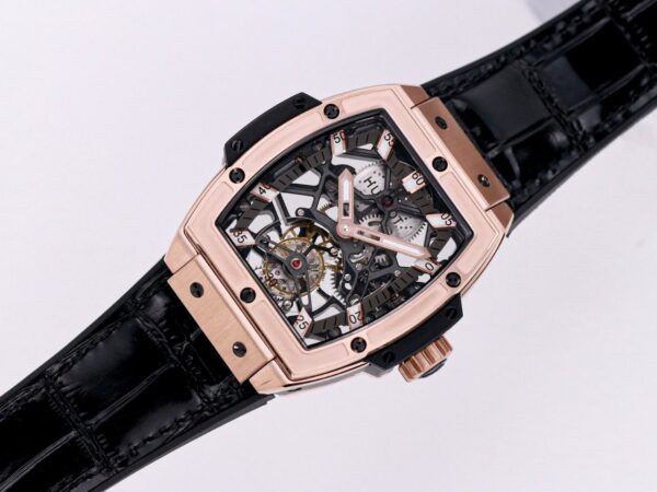 ĐỒNG HỒ NAM HUBLOT SPIRIT OF BIG BANG TOURBILON KING GOLD REPLICA 1:1 CAO CẤP 45MM