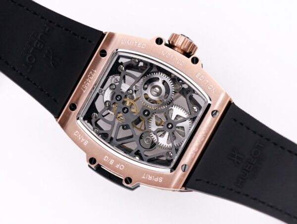 ĐỒNG HỒ NAM HUBLOT SPIRIT OF BIG BANG TOURBILON KING GOLD REPLICA 1:1 CAO CẤP 45MM