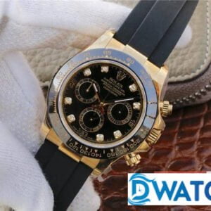 ĐỒNG HỒ CƠ NAM DÂY CAO SU ROLEX DAYTONA CHRONOGRAPH REPLICA 1:1 CAO CẤP 40MM