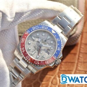 ĐỒNG HỒ ROLEX GMT-MASTER ll NAM MÁY CƠ DÂY KIM LOẠI MẶT THIÊN THẠCH REP 1:1 CAO CẤP 40MM