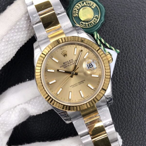 ĐỒNG HỒ CƠ NAM ROLEX DATEJUST VS FACTORY REPLICA 1:1 CAO CẤP 41MM