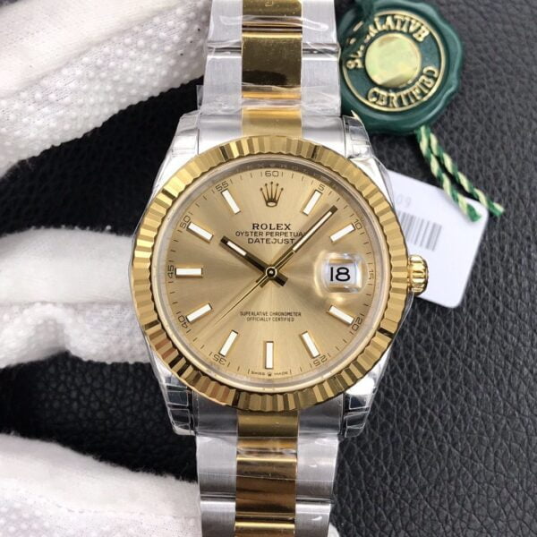 ĐỒNG HỒ CƠ NAM ROLEX DATEJUST VS FACTORY REPLICA 1:1 CAO CẤP 41MM