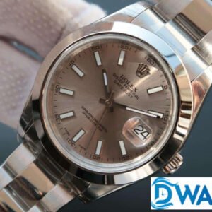 ĐỒNG HỒ ROLEX DATEJUST 126333 MẶT SỐ NÂU CHẢY TIA REPLICA CAO CẤP 40MM