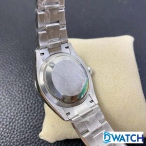 ĐỒNG HỒ ROLEX NAM MÁY CƠ ĐÍNH ĐÁ DÂY KIM LOẠI MẶT MÀU ĐEN EW FACTORY REP 1:1 CAO CẤP 36MM