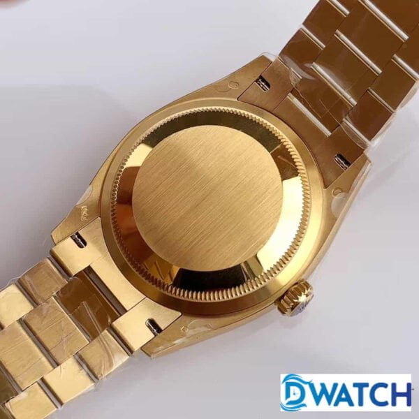 ĐỒNG HỒ ROLEX DAY-DATE NAM MÁY CƠ MẶT XÀ CỪ MÀU GOLD REPLICA 1:1 CAO CẤP 36MM