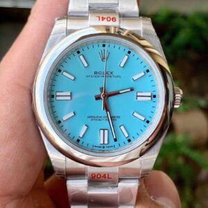 ĐỒNG HỒ ROLEX OYSTER PERPETUAL NAM MÁY CƠ DÂY KIM LOẠI EW FACTORY REPLICA 1:1 CAO CẤP 41MM