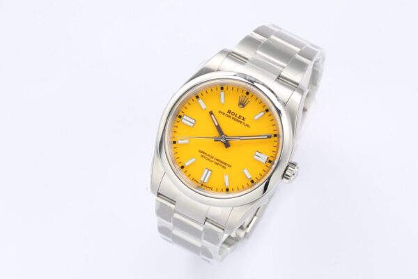 ĐỒNG HỒ ROLEX OYSTER PERPETUAL NAM MẶT VÀNG REPLICA 1:1 CAO CẤP 36MM